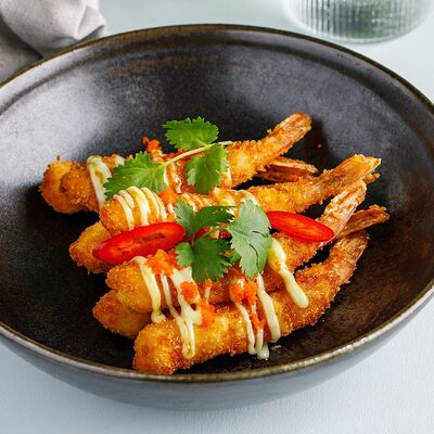 Хрустящие креветки васаби в Кукумбер по цене 790