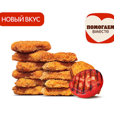 Наггетсы Барбекю (12 шт.) в Бургер Кинг по цене 280 ₽