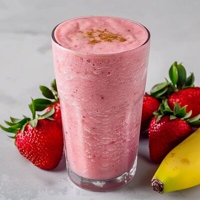 Д* Апельсин, клубника. банан в ЭлеКафе по цене 365 ₽