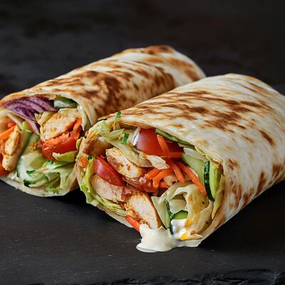 Шаурма с курицей Мини в Мангальная по цене 450 ₽