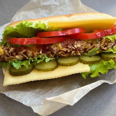 Чикаго-дог в Яго кофе по цене 320 ₽