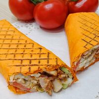 Шаурма в сырном лаваше в Мини Кулинария