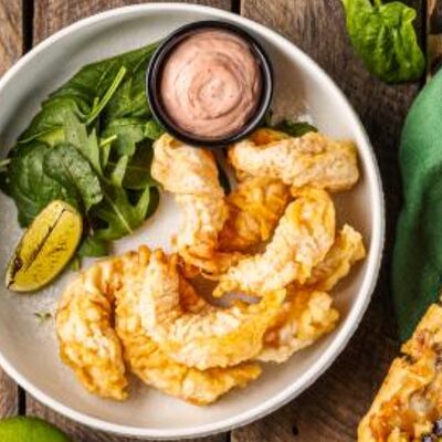 Креветки темпура в Ганс и Марта по цене 1150 ₽