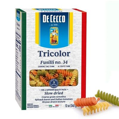 Паста De Cecco №34 Фузилли Триколоре в Ченто Пицца по цене 1000 ₽