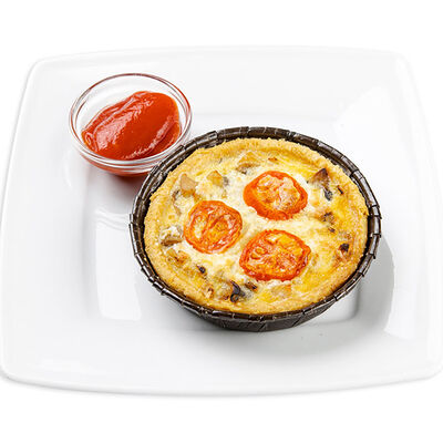 Киш с курицей и грибами в Кофеин по цене 359 ₽