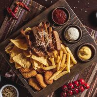 Ассорти BBQ закусок к пиву в BBQ Night
