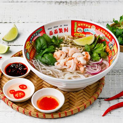 Суп Фо Том с креветкой в Дядюшка Фо по цене 750 ₽