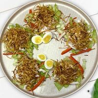 Салат с копчёной курицей и картофелем пай в Пицца паста
