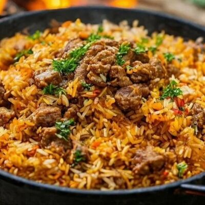 Плов с говядинойв ARTGrill по цене 350 ₽