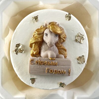 Бенто-торт С Новым Годомв Кондитерская Хлынов по цене 1140 ₽