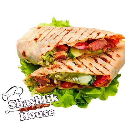 Шаурма свиная в Shashlik House по цене 286 ₽