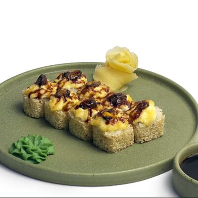 Запечённый с мидиями в Нишитяко по цене 578 ₽