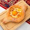 Хачапури по-аджарски в Суло-Гуло грузинская кухня от души по цене 810