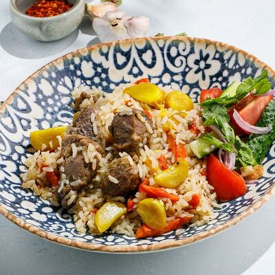 Плов узбекский в Мангал&Грузия по цене 890 ₽