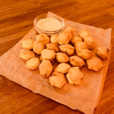 Пельмени жаренные по-домашнему в Craft Lab Cafe по цене 390 ₽