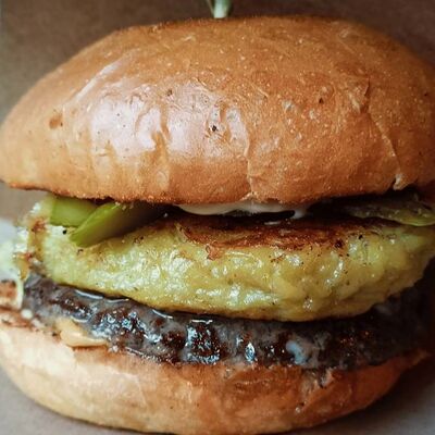 Хашбраун бургерв Grisha по цене 705 ₽