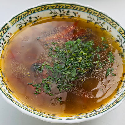 Суп постный с опятами в Поляна по цене 216 ₽