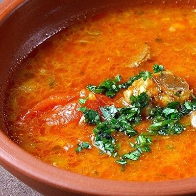 Харчо с говядиной в Сулугуни по цене 454 ₽