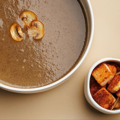 Крем-суп из шампиньонов в Бабуля по цене 485 ₽