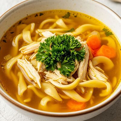 Суп-лапша куриный в Ракушка по цене 560 ₽