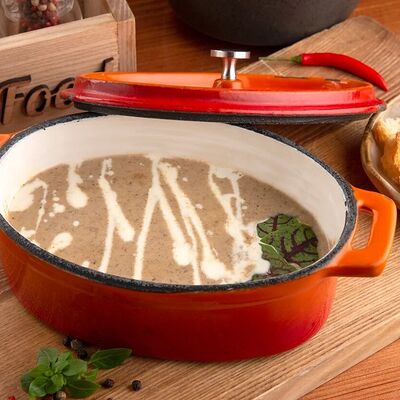 Суп-крем из шампиньонов в ЧиллДОМ по цене 495 ₽