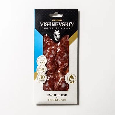 Салями венгерская в нарезке в Vishnevskiy Gastronomic Club по цене 350 ₽