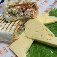 Шаурма Сырная со свининой в Гирос SPARTA