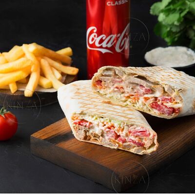 Комбо Шаурма куриная Фри+колав Shawe & Grill по цене 589 ₽