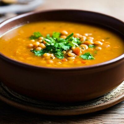 Чечевичный суп в Уголок вкуса №1 по цене 300 ₽