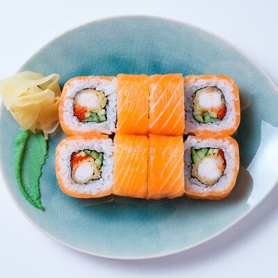 Ролл Сяке Де Люкс в Тэнкэй по цене 780 ₽