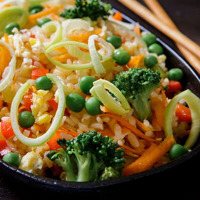 Жареный рис с овощами в Чайна Тун по цене 250