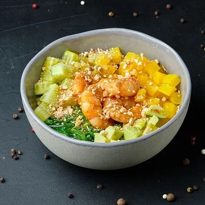 Поке с креветками и дайконом в Mesto Sushi & Grill по цене 690 ₽