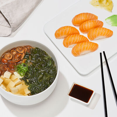 И первое, и второе в Много лосося по цене 810