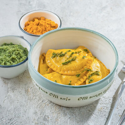 Замороженные равиоли с овощамив Суп Станция по цене 647 ₽