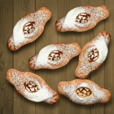 6 конвертиков с яблоком в Мон Батонъ по цене 715 ₽