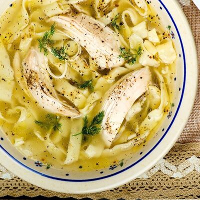 Лапша куриная в Дома по цене 190 ₽