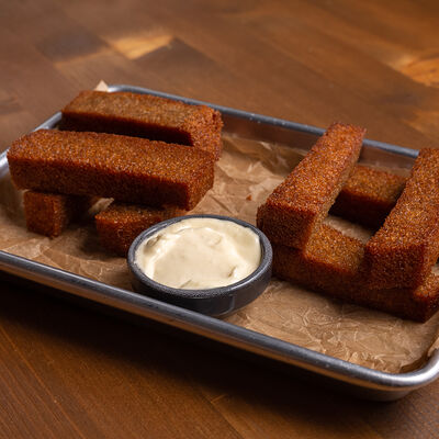 Чесночные гренки в Это Бар по цене 240 ₽