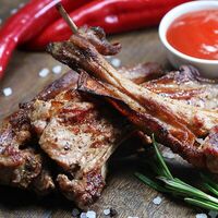 Шашлык из бараньей корейки в Про мясо