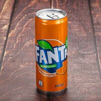 Fanta в банке в Кафе Омад