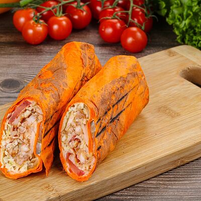 Шаурма Сырный лаваш с гранатовым соусомв Вкусно от Нико Шаурма по цене 389 ₽