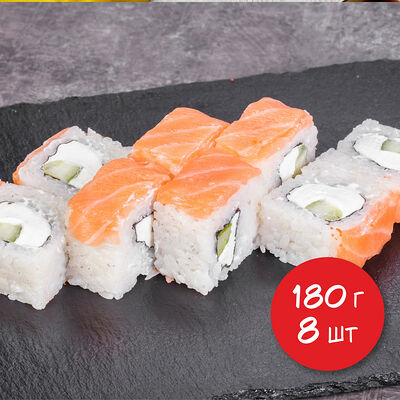 Ролл Филадельфия с огурцом в Я люблю суши по цене 669 ₽