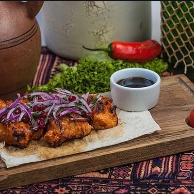 Шашлык из куриного филе в Кинто по цене 1098 ₽