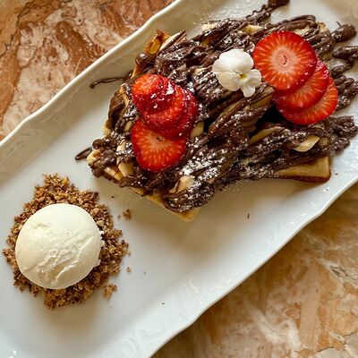 Венские вафли в Мандарин по цене 675 ₽