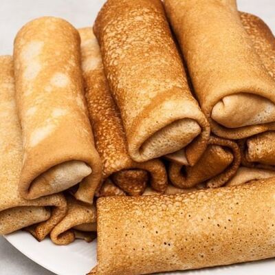 Блинчик с мясом (шт) в Вареничная по цене 80 ₽