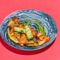 Омлет с ветчиной и грибами в Kiss