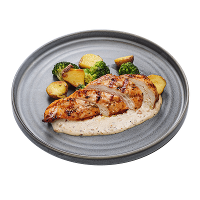 Куриная грудка на гриле в ИТЛЕ Стейк-кафе Halal по цене 850 ₽