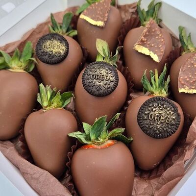 Клубника в шоколаде Орео в Strawberry Мастерская клубники в шоколаде по цене 3100 ₽