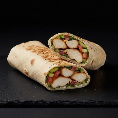 Шашлык куриный в лавашев Holy salt Шаурма Шашлык по цене 495 ₽