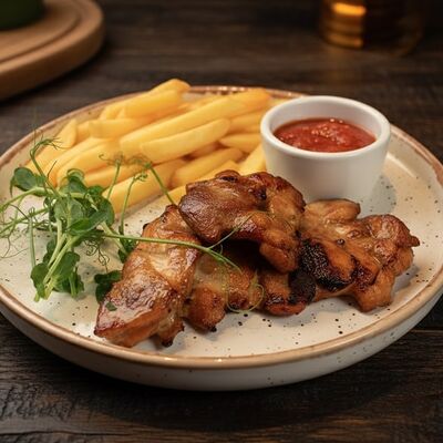 Курица под прессом в 801 по цене 540 ₽