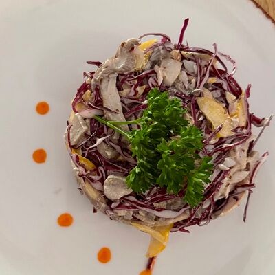 Салат Фиолет в Кафе хорошего настроения Питер Пэн по цене 570 ₽